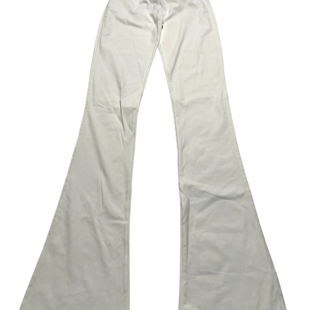 Davis Active Flares Leggings in Bone